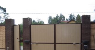 Купить распашные ворота автоматические Полысаево, цена от 3832 руб.