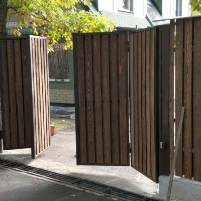 Купите и Закажите Ворота Гармошка: Лучшая Цена от 47919 руб, Установка под Ключ и Доставка в Полысаево и по Области